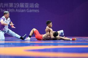 (SP)CHINA-HANGZHOU-ASIAN GAMES-WRESTLING(CN)