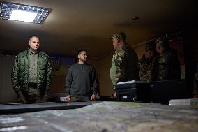 Zelensky Visits Troops In Kupyansk-Lyman Area