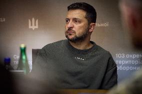 Zelensky Visits Troops In Kupyansk-Lyman Area