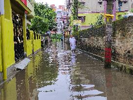 Heavy Rain In Kolkata, India