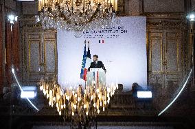 65th Anniversary Of The 1958 Constitution - Paris