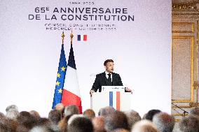 65th Anniversary Of The 1958 Constitution - Paris