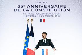 65th Anniversary Of The 1958 Constitution - Paris