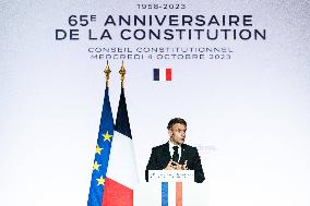 65th Anniversary Of The 1958 Constitution - Paris