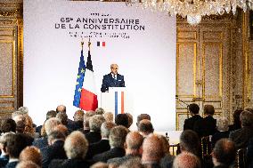 65th Anniversary Of The 1958 Constitution - Paris