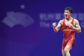 (SP)CHINA-HANGZHOU-ASIAN GAMES-WRESTLING(CN)