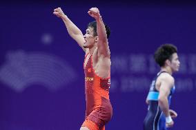 (SP)CHINA-HANGZHOU-ASIAN GAMES-WRESTLING(CN)