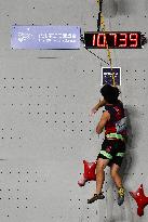 (SP)CHINA-SHAOXING-ASIAN GAMES-SPORT CLIMBING(CN)