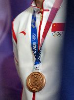 (SP) CHINA-ZHEJIANG-HANGZHOU-OLYMPIC MEDAL REALLOCATION CEREMONY (CN)