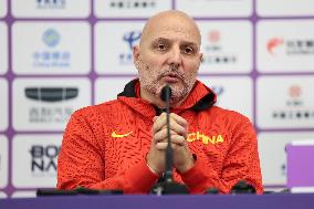 (SP)CHINA-HANGZHOU-ASIAN GAMES-BASKETBALL-PRESS CONFERENCE(CN)