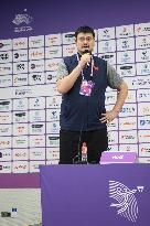 (SP)CHINA-HANGZHOU-ASIAN GAMES-BASKETBALL-PRESS CONFERENCE(CN)