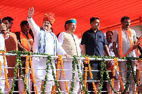 BJP National President JP Nadda Launches Campain For Rajasthan Election In Jaipur