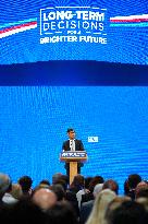BRITAIN-MANCHESTER-CONSERVATIVE PARTY-ANNUAL CONFERENCE-RISHI SUNAK-SPEECH