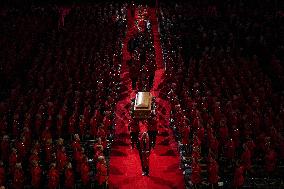Regimental Funeral In Langley - Canada