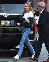 Sophie Turner And Joe Jonas Arrive For Mediation - NYC