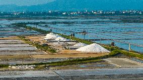 Yinggehai Salt Field in Hainan