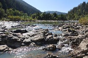 Cheremosh mountain river