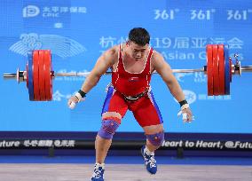 (SP)CHINA-HANGZHOU-ASIAN GAMES-WEIGHTLIFTING(CN)