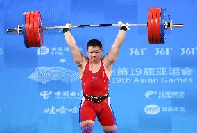 (SP)CHINA-HANGZHOU-ASIAN GAMES-WEIGHTLIFTING(CN)