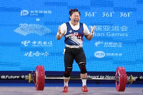 (SP)CHINA-HANGZHOU-ASIAN GAMES-WEIGHTLIFTING(CN)