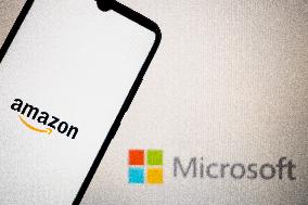 Amazon - Microsoft Illustration