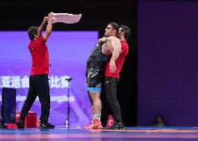 (SP)CHINA-HANGZHOU-ASIAN GAMES-WRESTLING(CN)