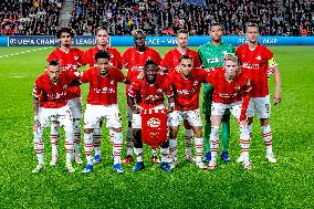 FedEx At PSV Eindhoven v Sevilla FC: Group B - UEFA Champions League 2023/24