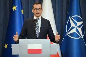 President And PM Speak On Migration - Warsaw