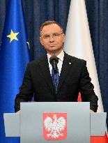 President And PM Speak On Migration - Warsaw