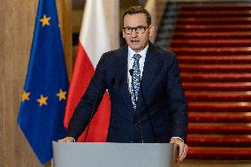 Mateusz Morawiecki Press Conference