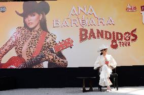 Ana Barbara ‘Bandidos Tour’ Press Conference