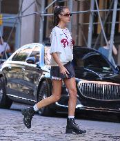 Sistine Stallone Steps Out - NYC