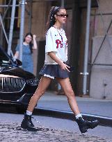 Sistine Stallone Steps Out - NYC