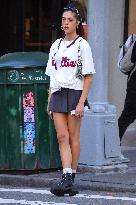 Sistine Stallone Steps Out - NYC