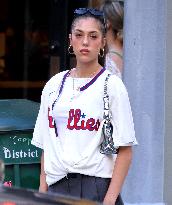 Sistine Stallone Steps Out - NYC