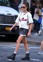 Sistine Stallone Steps Out - NYC