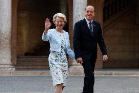 Royals Host An Official Diner At The Alhambra - Granada