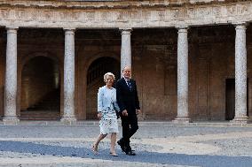 Royals Host An Official Diner At The Alhambra - Granada