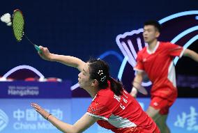 (SP)CHINA-HANGZHOU-ASIAN GAMES-BADMINTON (CN)