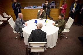 Zelensky At The EU Political Community Summit - Granada