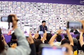 (SP)CHINA-HANGZHOU-ASIAN GAMES-BASKETBALL-PRESS CONFERENCE(CN)