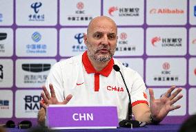 (SP)CHINA-HANGZHOU-ASIAN GAMES-BASKETBALL-PRESS CONFERENCE(CN)