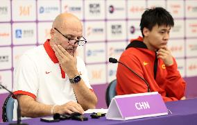 (SP)CHINA-HANGZHOU-ASIAN GAMES-BASKETBALL-PRESS CONFERENCE(CN)