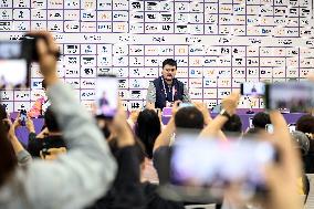 (SP)CHINA-HANGZHOU-ASIAN GAMES-BASKETBALL-PRESS CONFERENCE(CN)