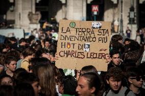Young Climate Activists Rally In Fridays For The Future In Rome