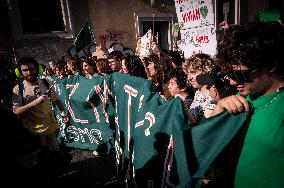 Young Climate Activists Rally In Fridays For The Future In Rome