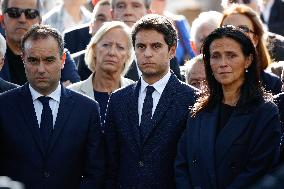 Funeral Of French Journalist Jean-Pierre Elkabbach - Paris