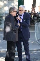 Funeral Of French Journalist Jean-Pierre Elkabbach - Paris