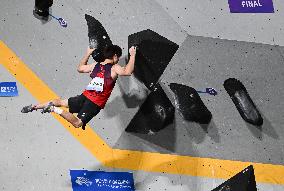 (SP)CHINA-SHAOXING-ASIAN GAMES-SPORT CLIMBING(CN)