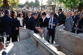 Funeral Of French Journalist Jean-Pierre Elkabbach - Paris